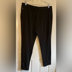 4 Four Laps Men’s Re-Up Black Stretch Pull On Pants Size XL Drawstring Pockets